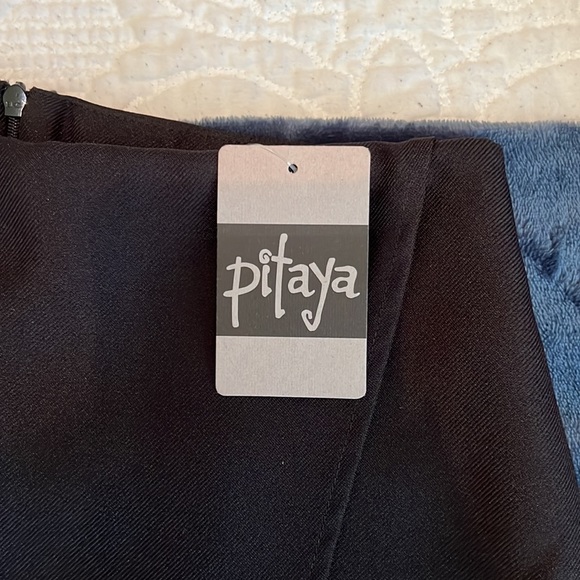 Asymmetrical Black Skort - Picture 3 of 4